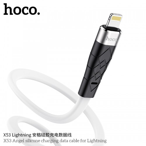 X53 Angel Silicone Charging Data Cable For Lightning